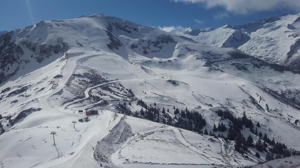T2 + Tout Confort + Terrasse Aulus-les-Bains Buitenkant foto